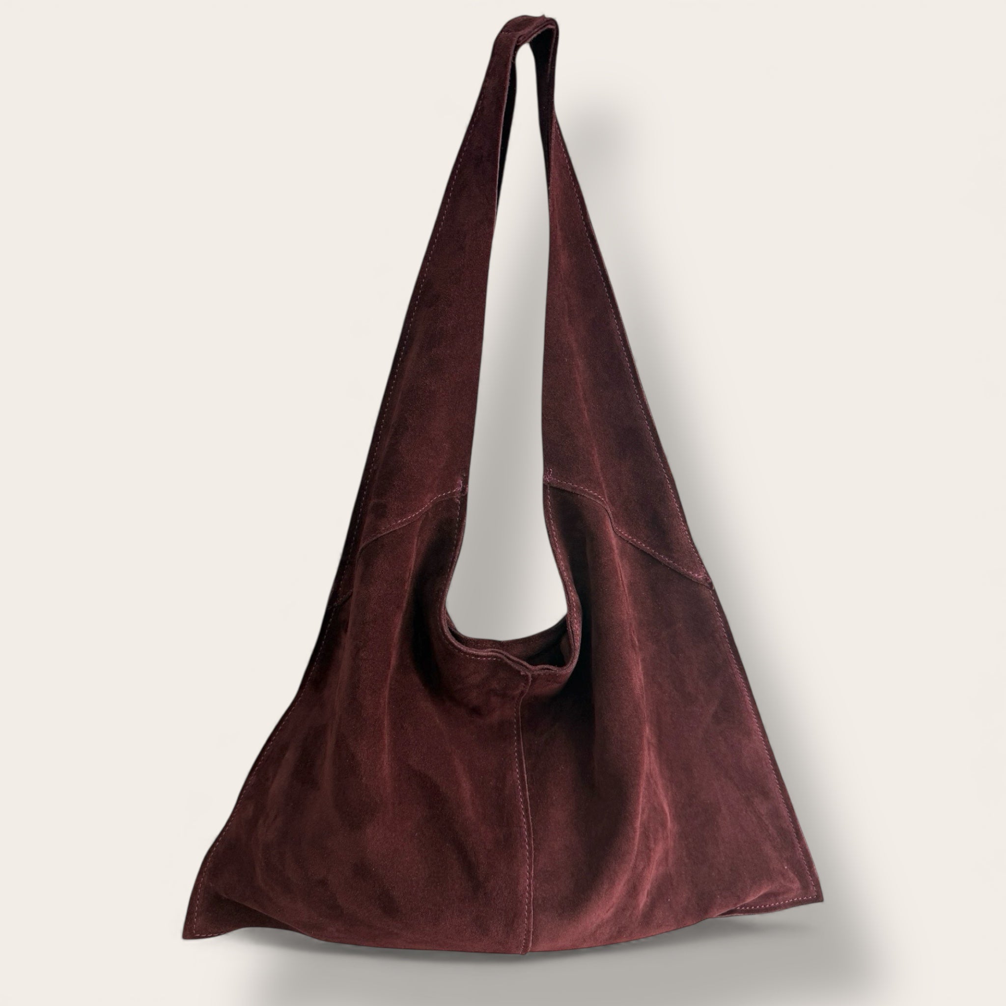 Borsa Essenza in vera pelle scamosciata | Florence Italy