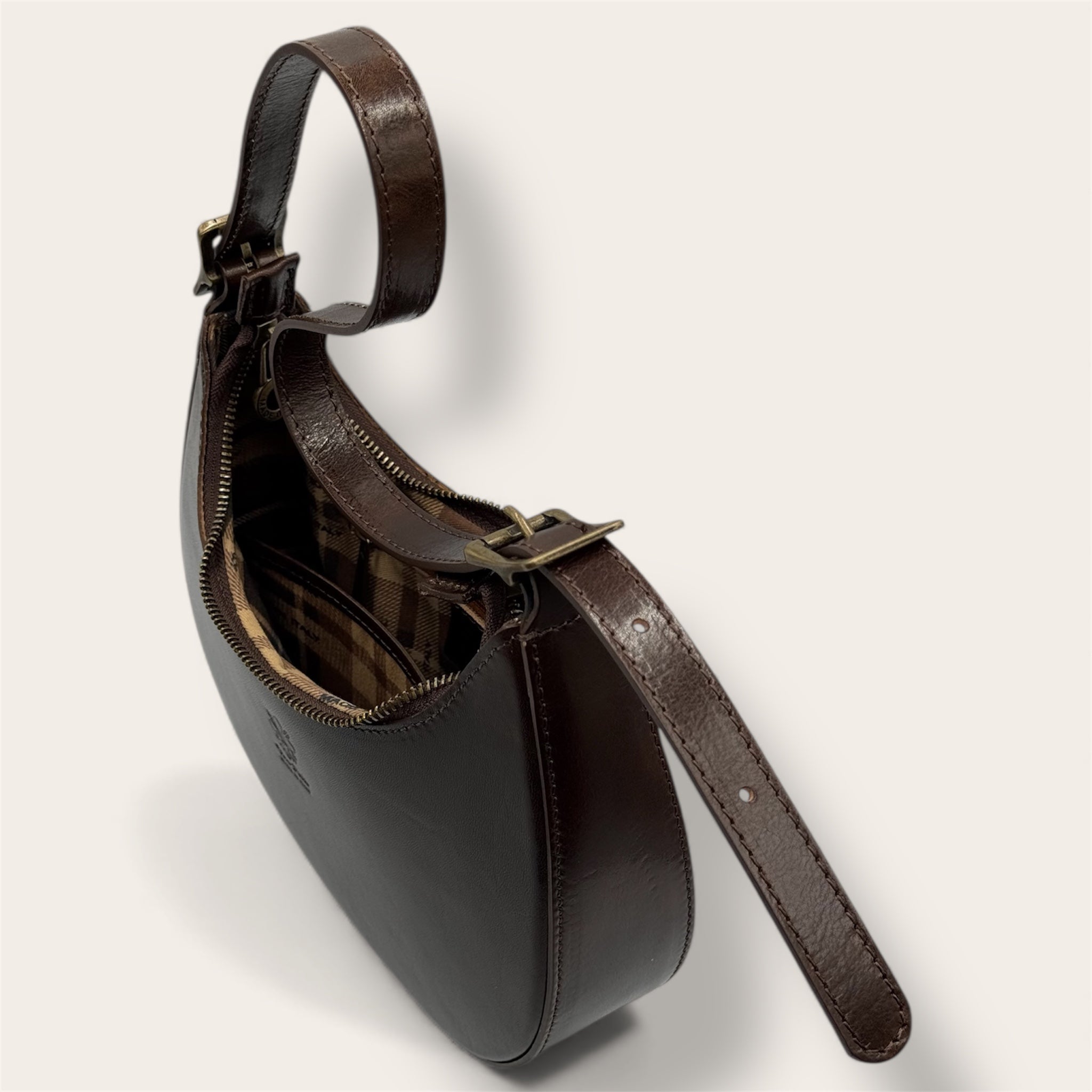 Borsa “Beatrice” testa di moro – Florence Italy