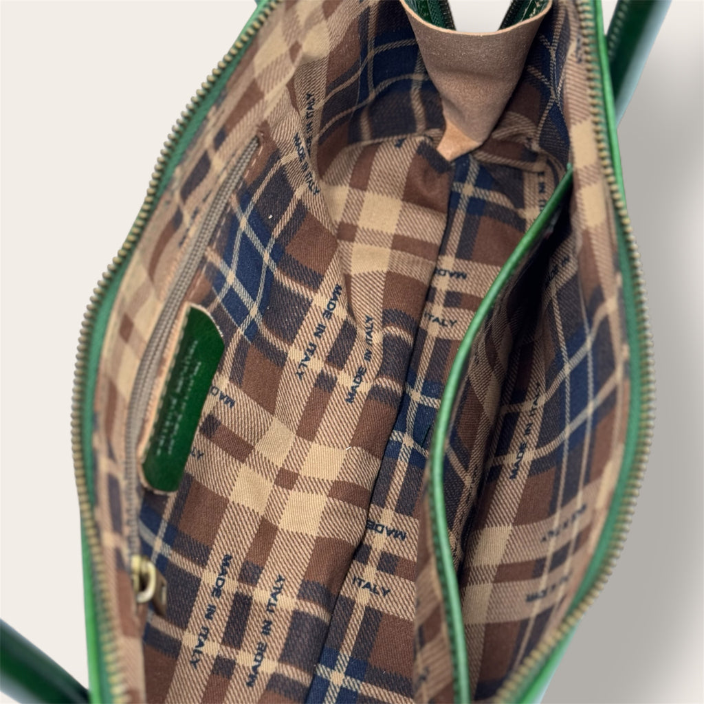 Borsa "Lungarno" verde - Florence Italy