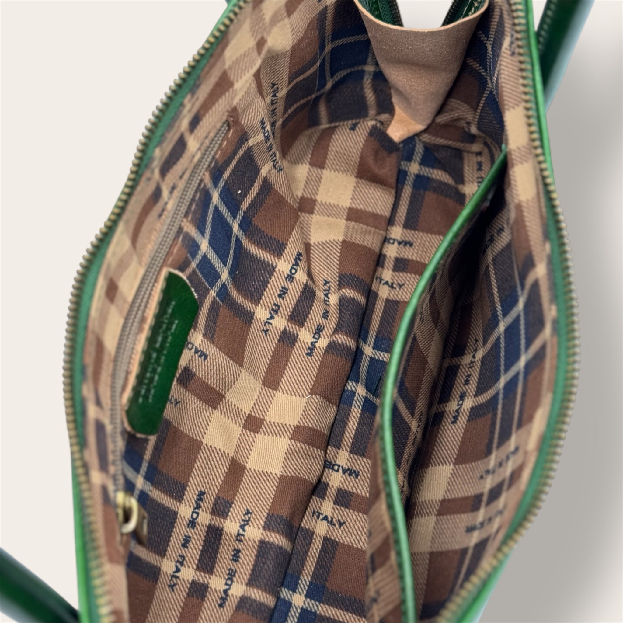 Borsa "Lungarno" verde - Florence Italy