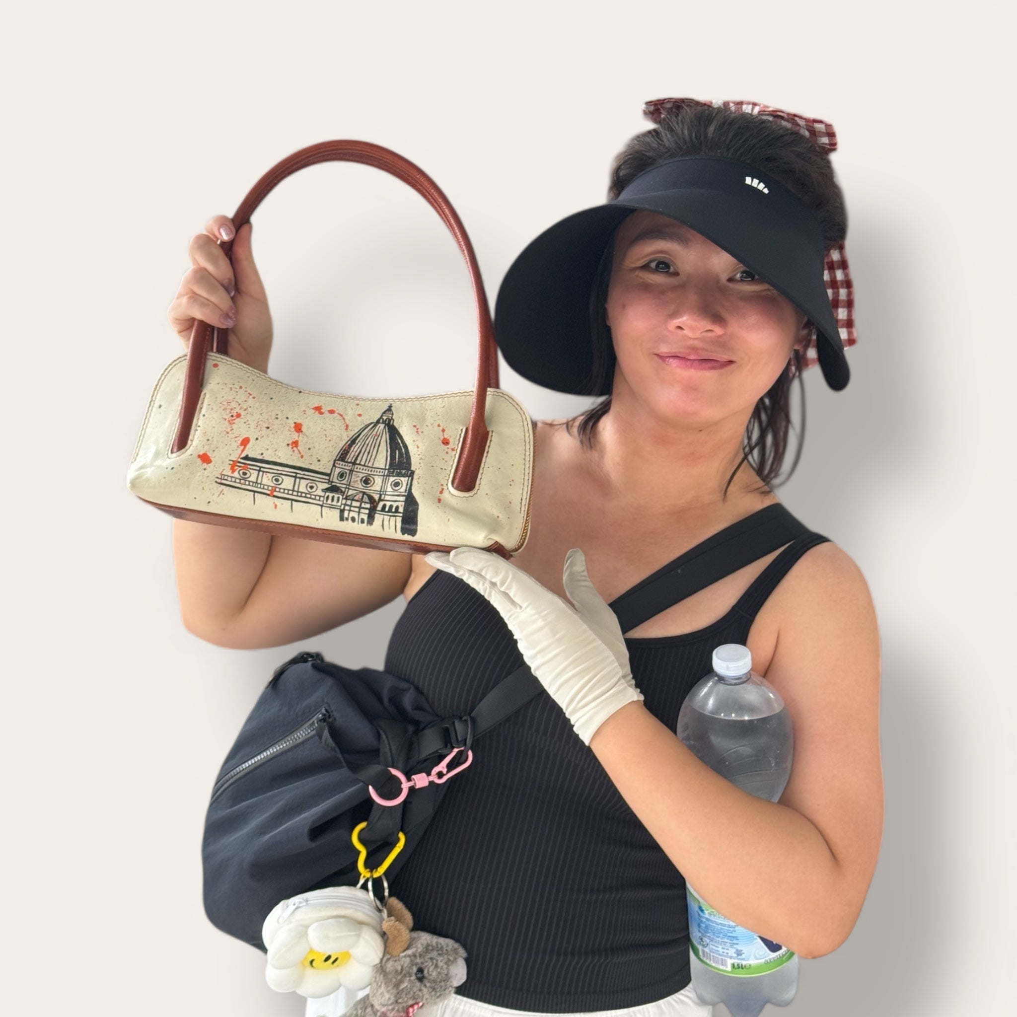 Borsa “Duomo” – Pezzo Unico Dipinto a Mano | Florence Italy