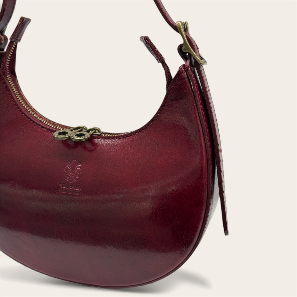 Borsa “Beatrice” bordeaux – Florence Italy