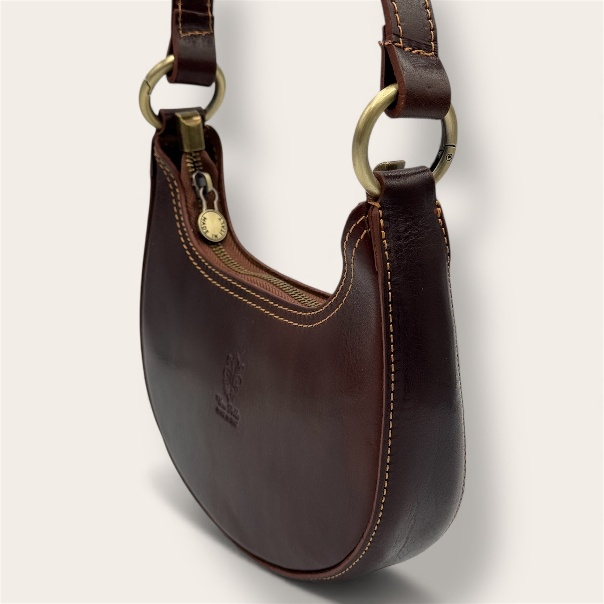 Borsa “David” marrone – Florence Italy