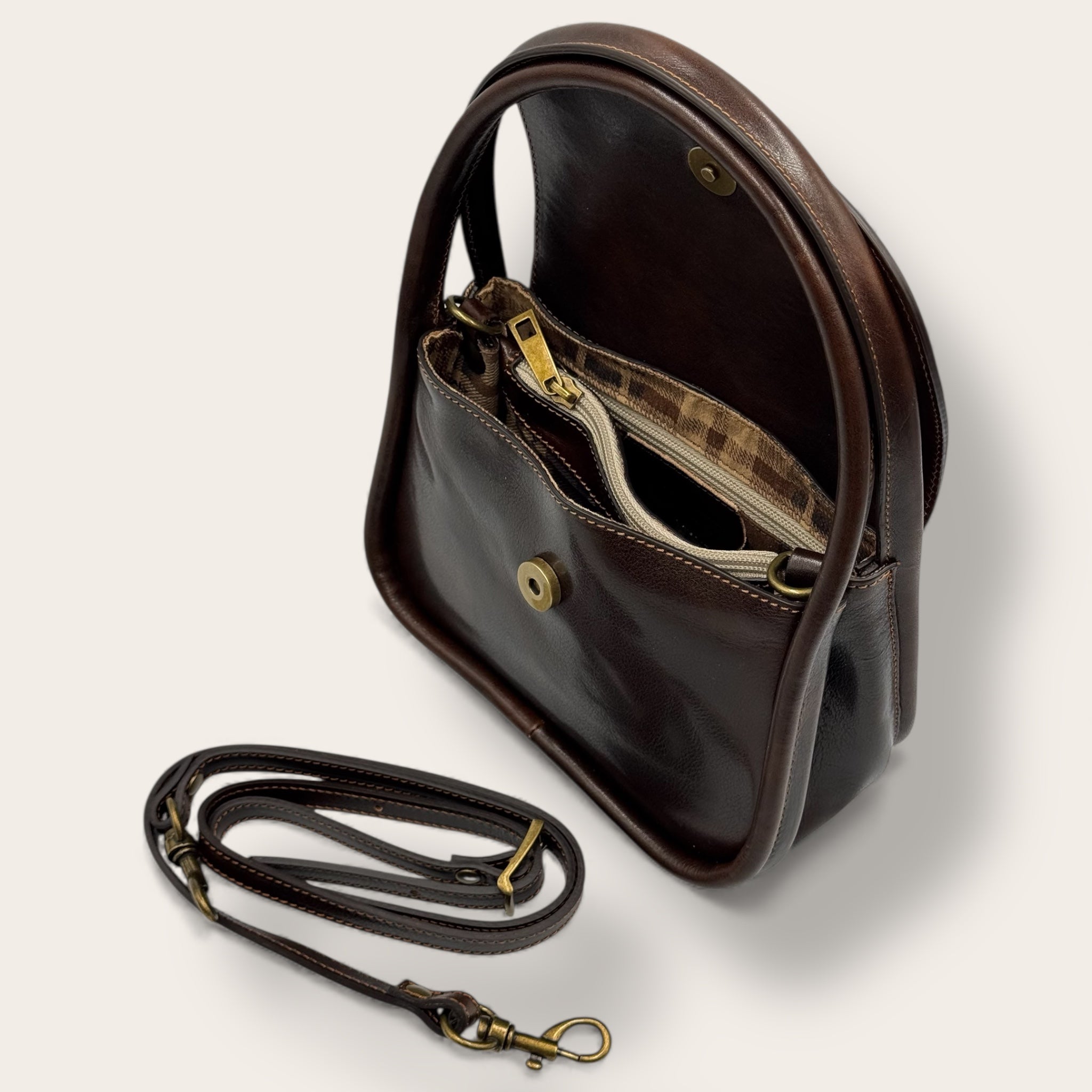 Borsa "Venere" testa di moro - Florence Italy