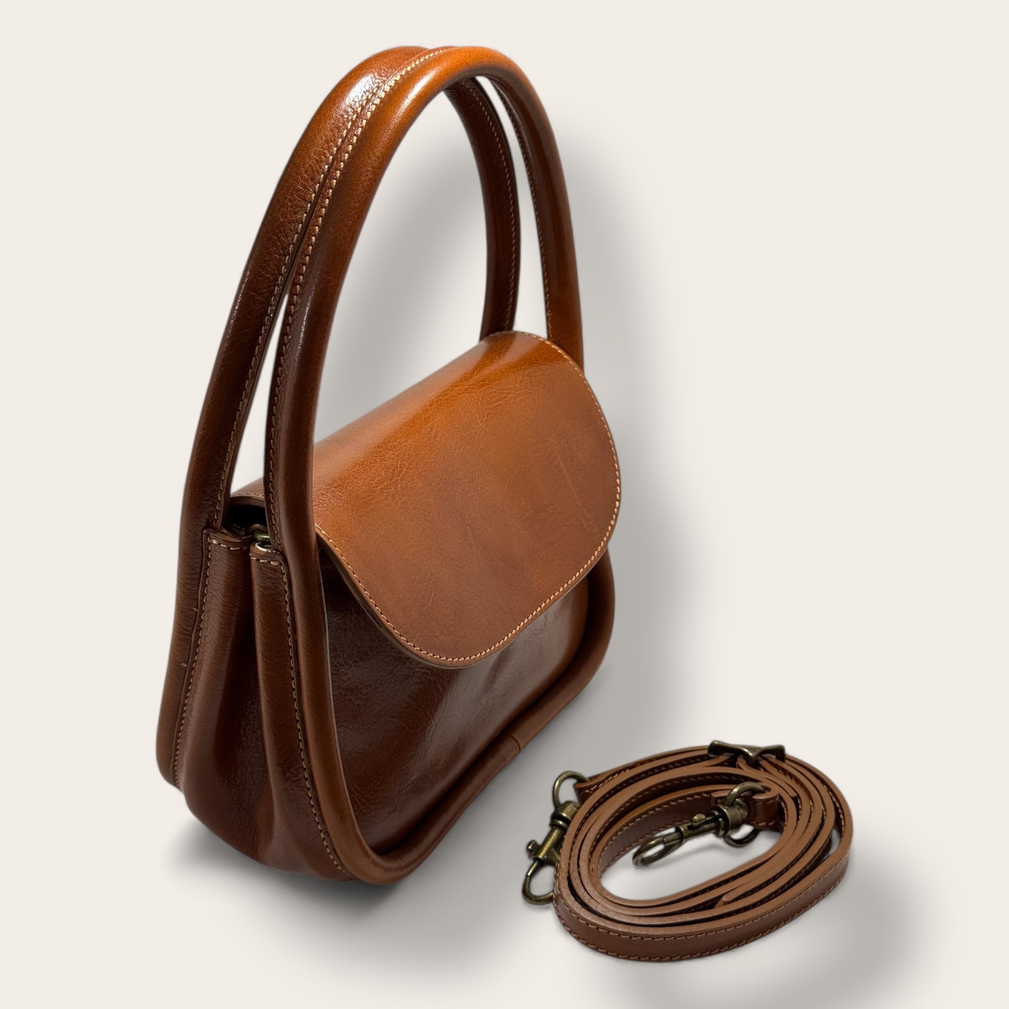 Borsa "Venere" cuoio fiorentino - Florence Italy