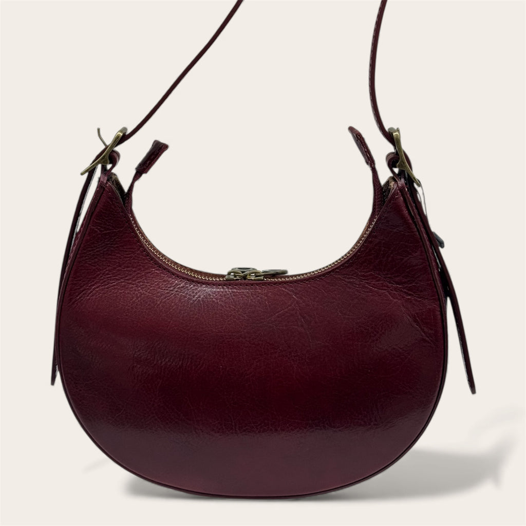 Borsa “Beatrice” bordeaux – Florence Italy