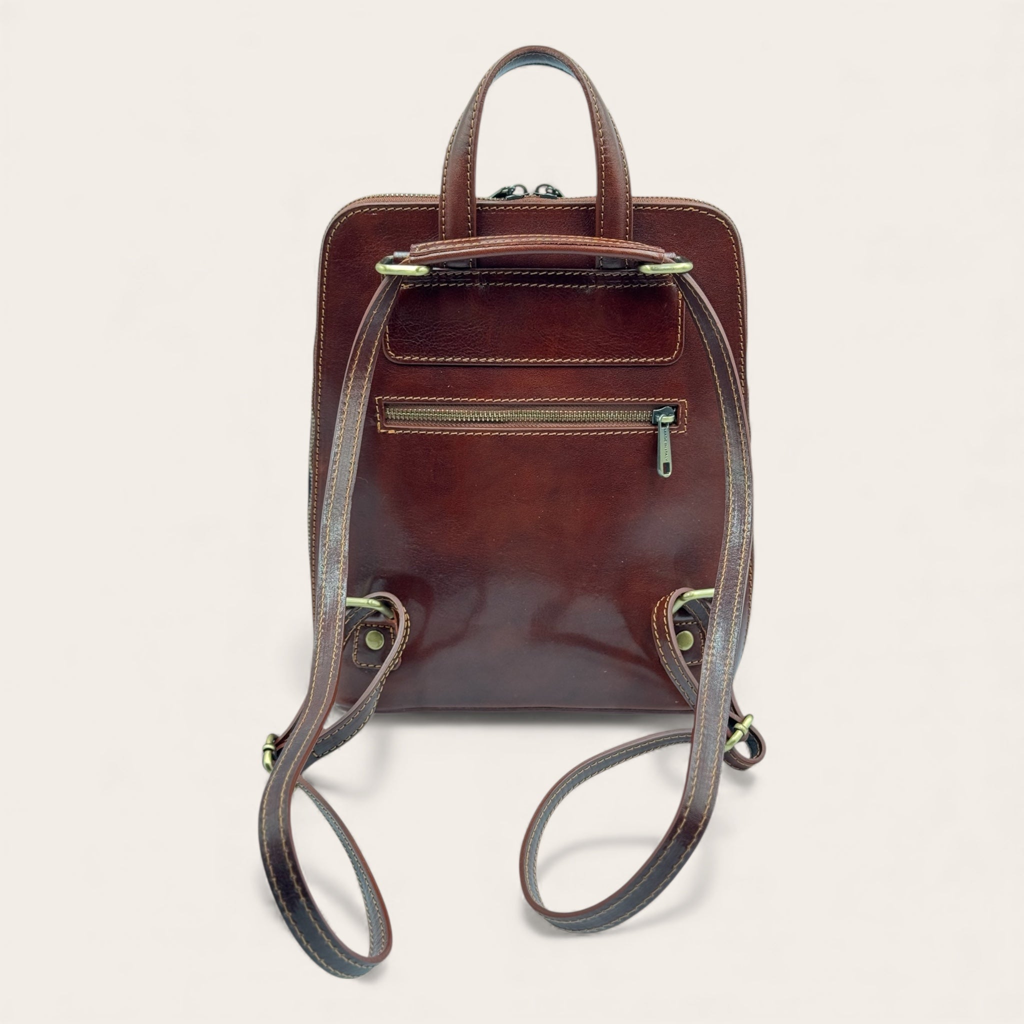 Zaino, borsa a mano e crossbody in pelle “Il Magnifico” – Florence Italy