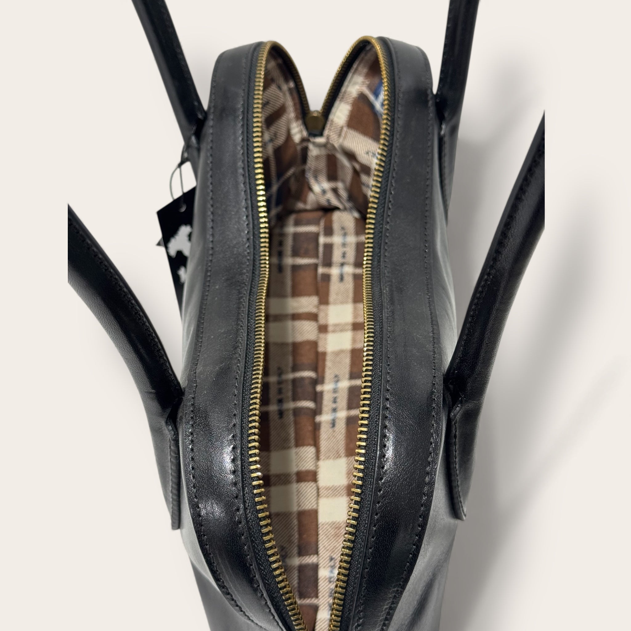 Florence Italy – Tornabuoni Nero | Borsa in Pelle Made in Italy