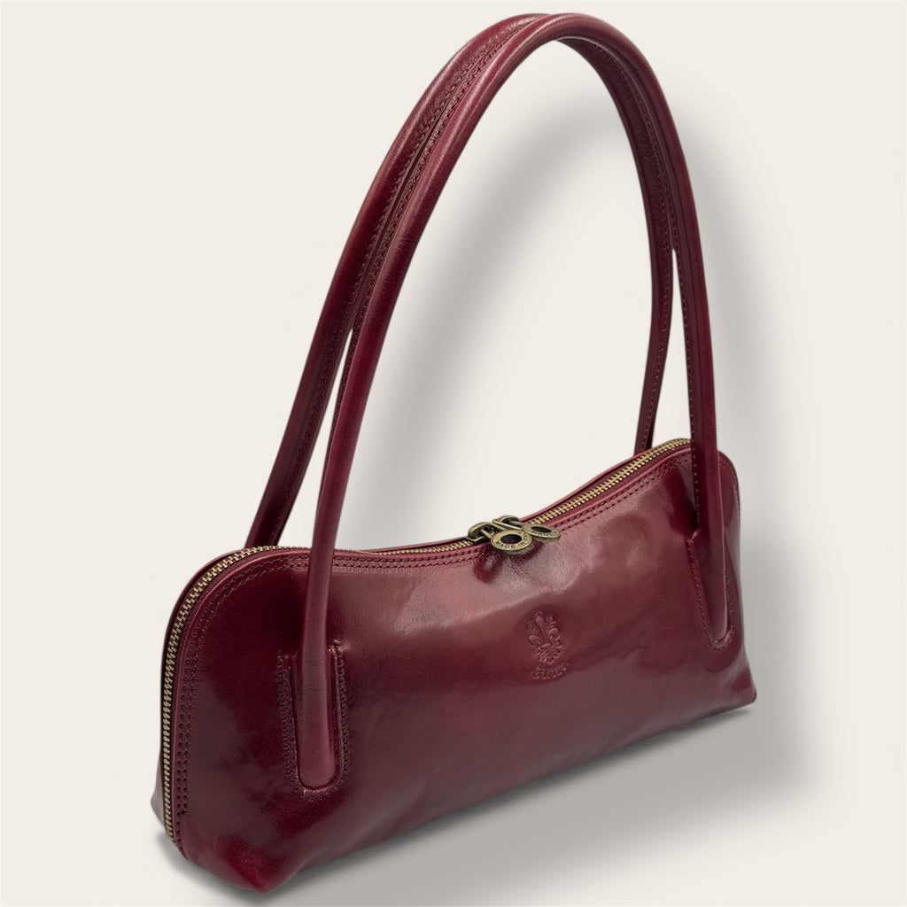 Borsa "Lungarno" bordeaux - Florence Italy