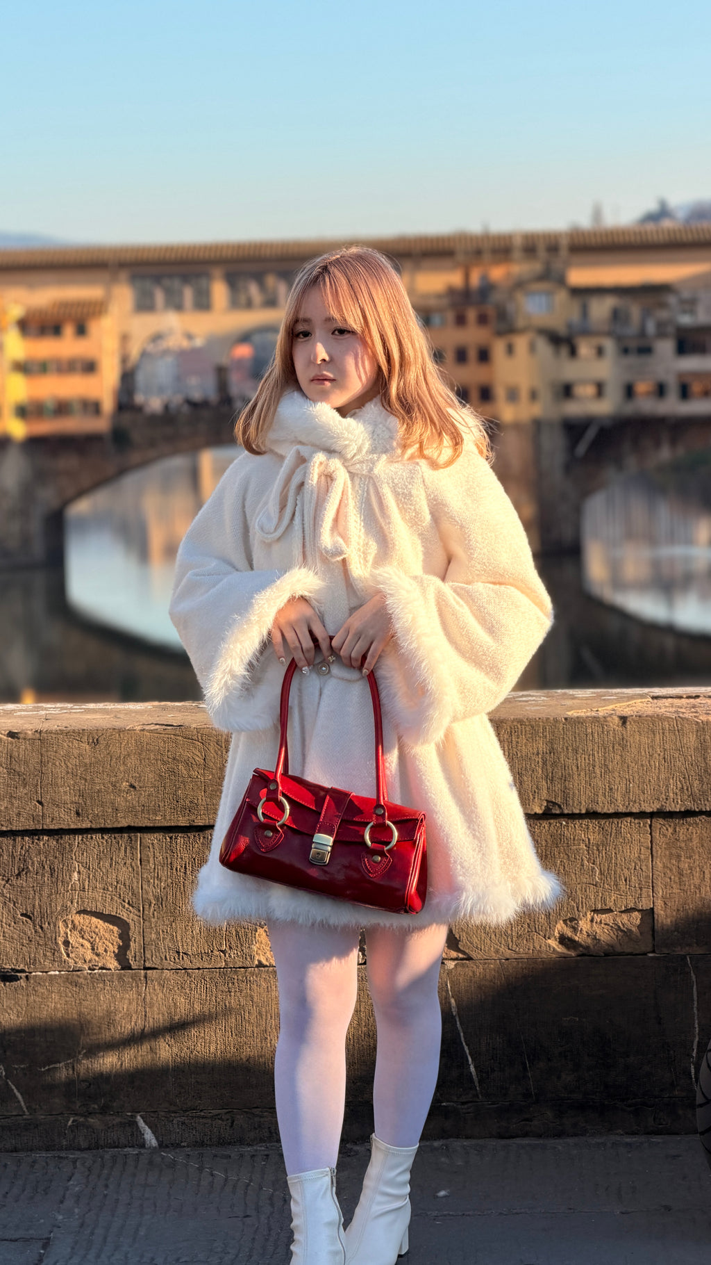 Giglio – Borsa Artigianale in vera pelle Florence Italy