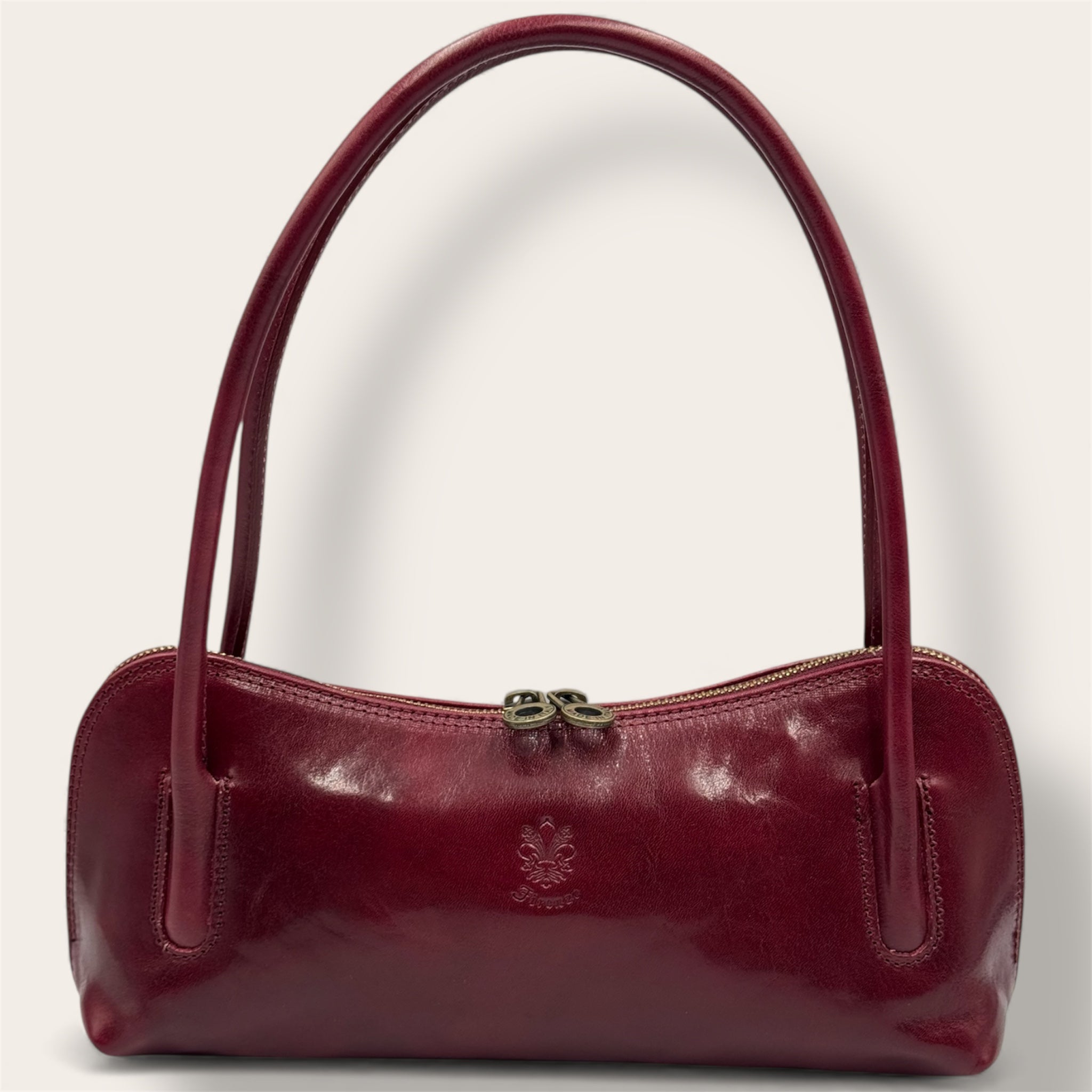 Borsa "Lungarno" bordeaux - Florence Italy