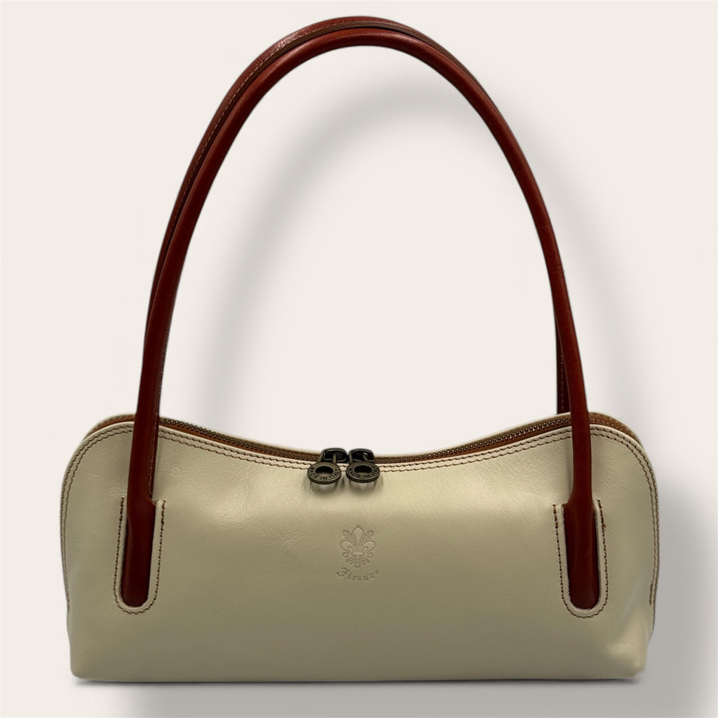 Borsa "Lungarno" avorio - Florence Italy