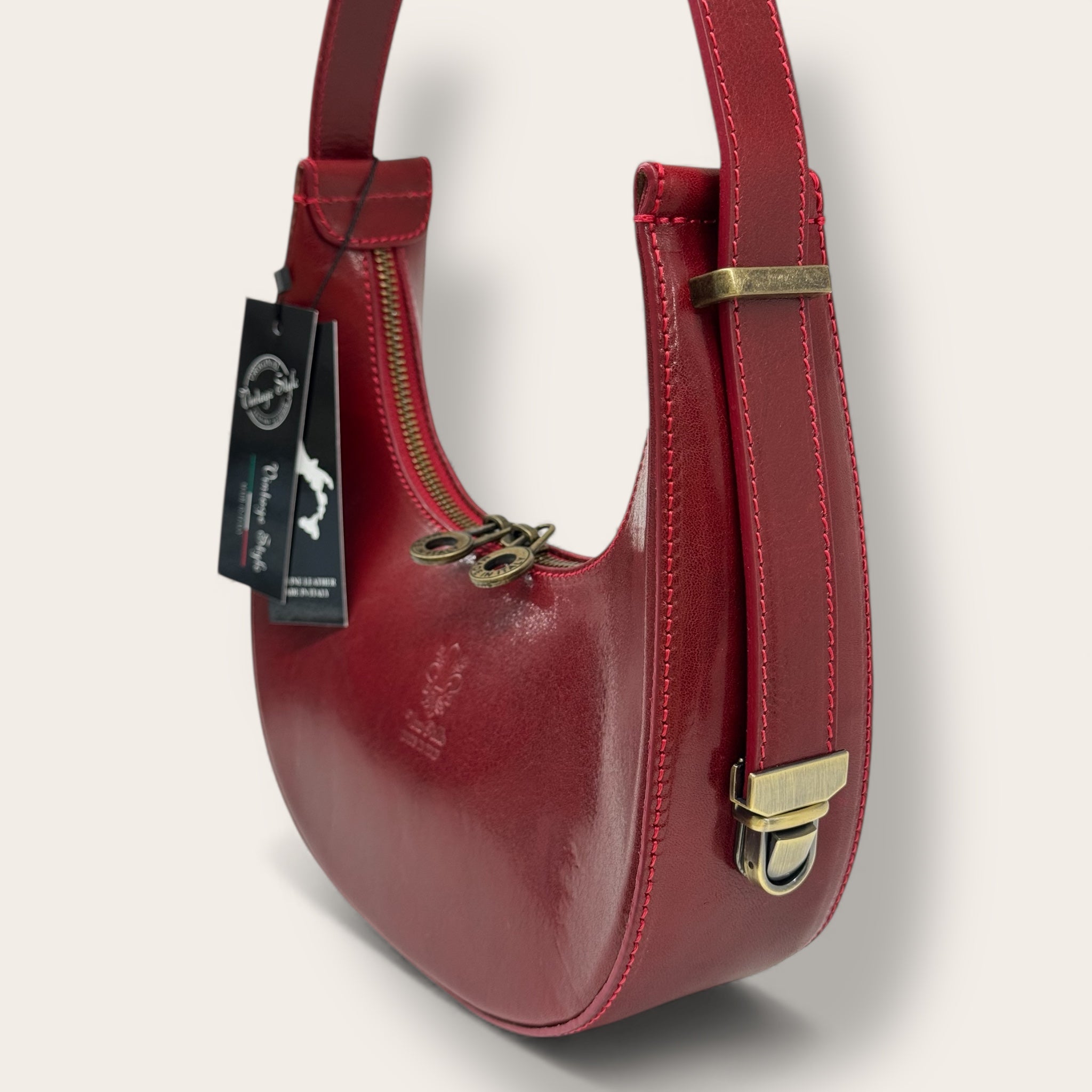 Borsa “Botticelli” bordeaux – Florence Italy