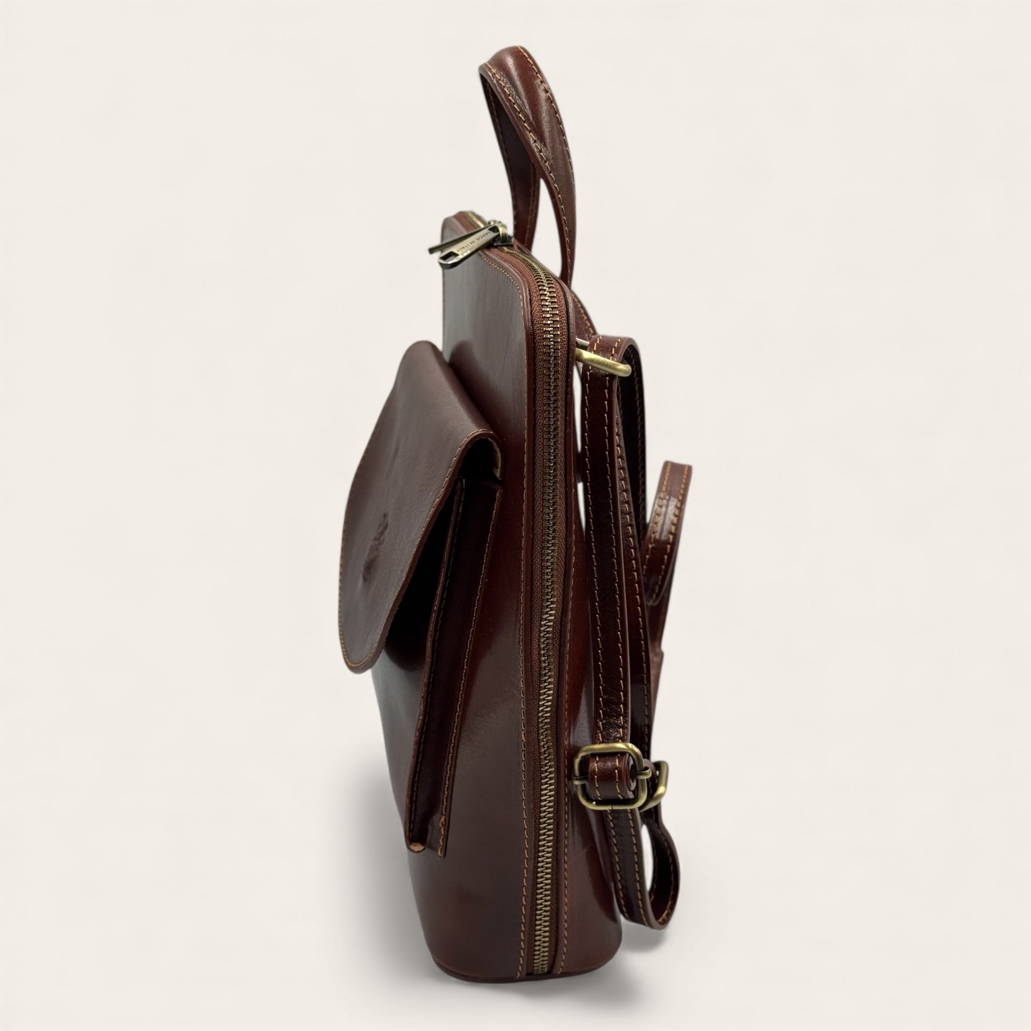 Zaino, borsa a mano e crossbody in pelle “Il Magnifico” – Florence Italy