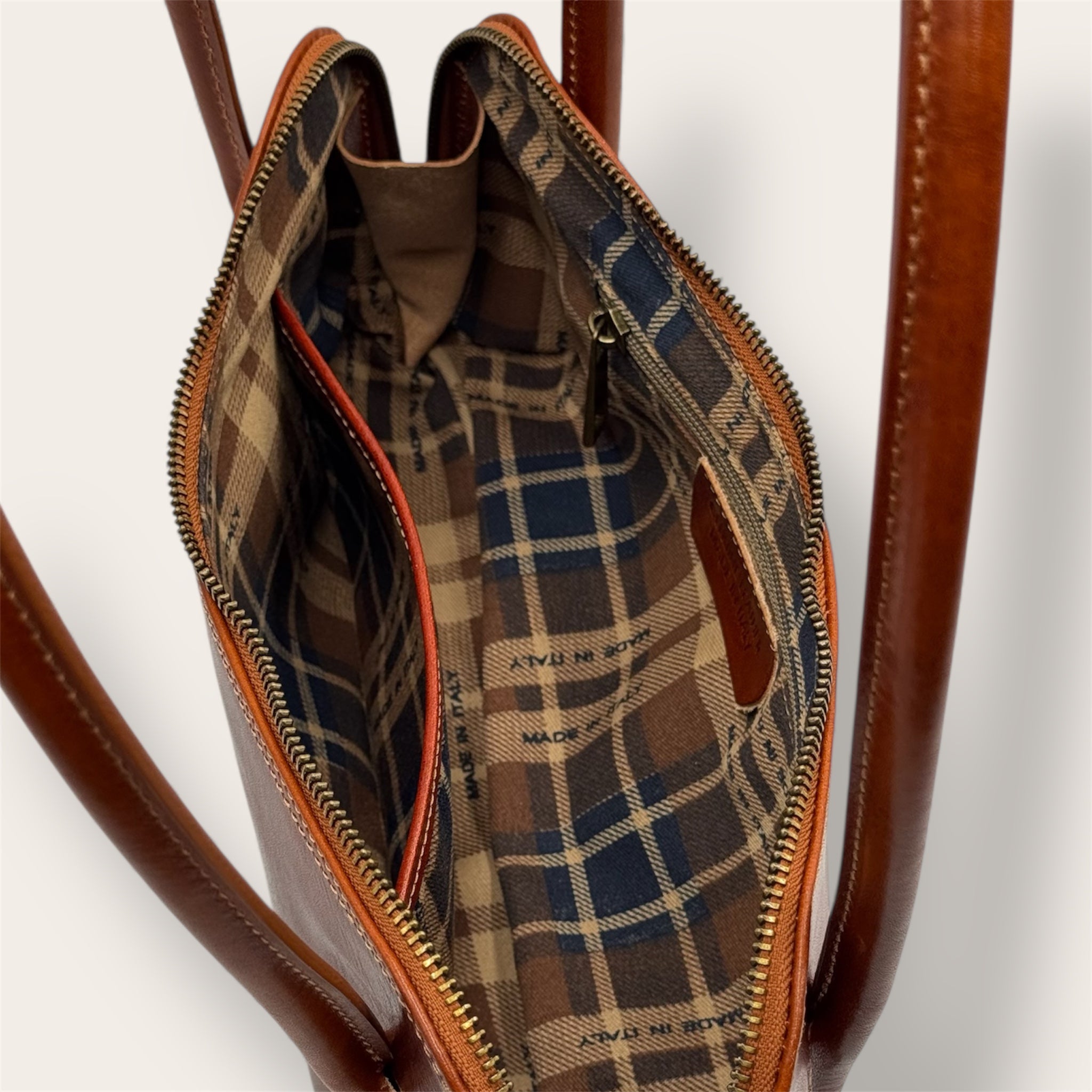 Borsa "Lungarno" cuoio fiorentino - Florence Italy