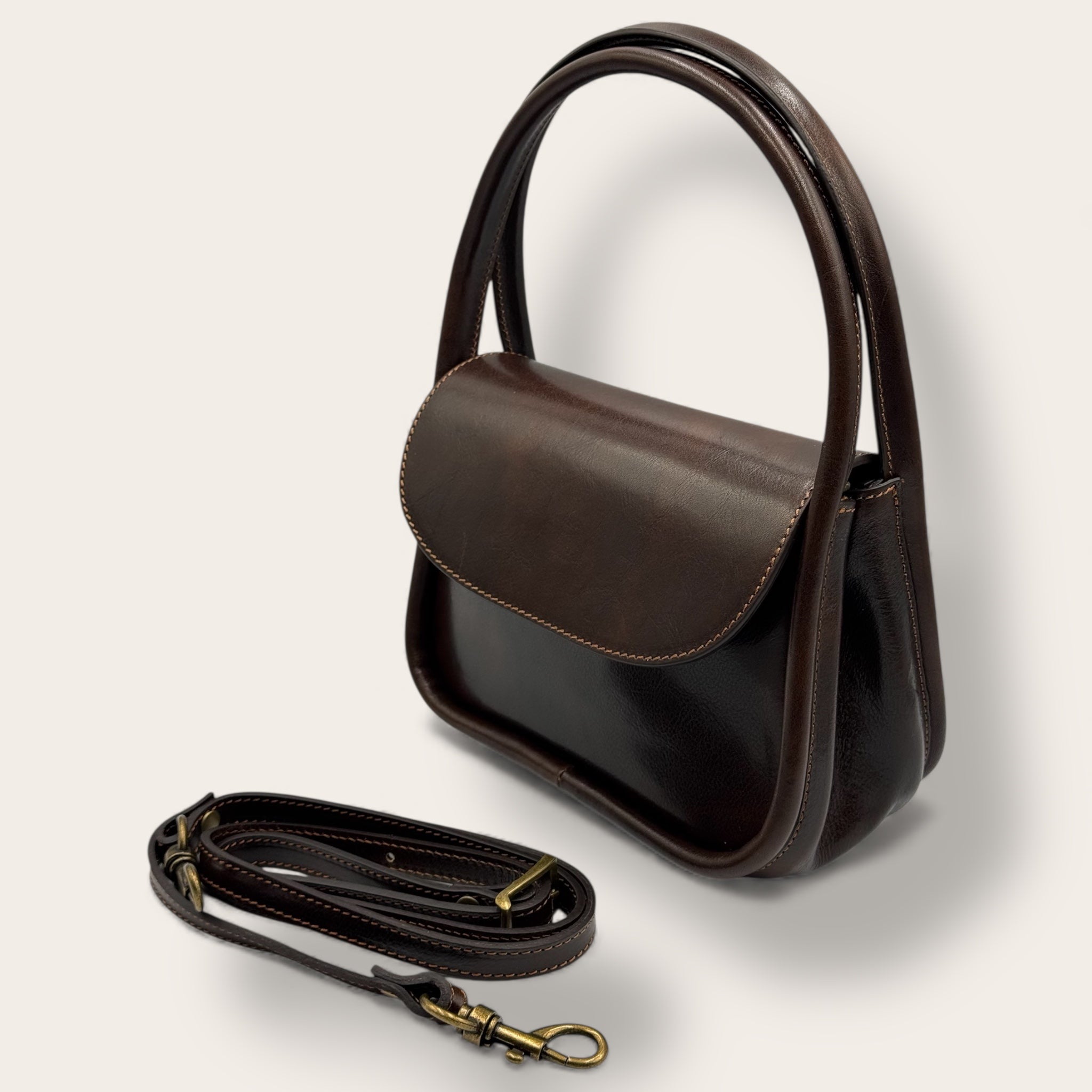 Borsa "Venere" testa di moro - Florence Italy