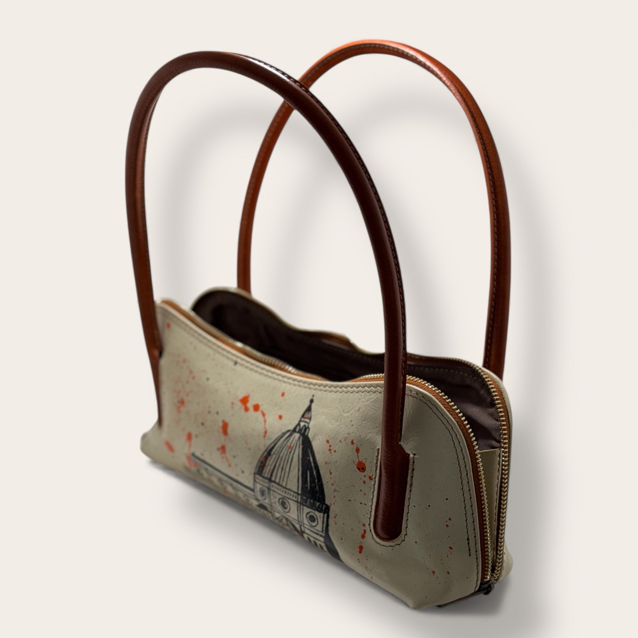 Borsa “Duomo” – Pezzo Unico Dipinto a Mano | Florence Italy