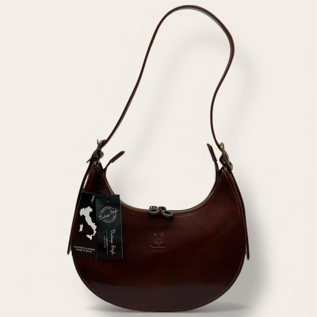 Borsa “Beatrice” marrone – Florence Italy