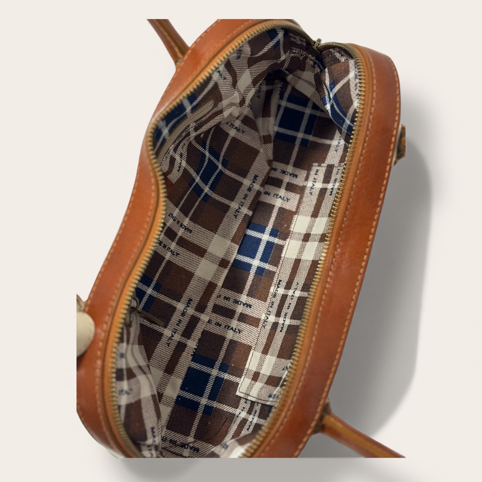 Florence Italy – Tornabuoni Avorio | Borsa in Pelle Made in Italy